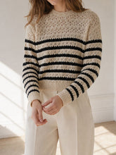 Striped Knit Sweater