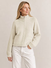 Knit Zip-Up Cardigan
