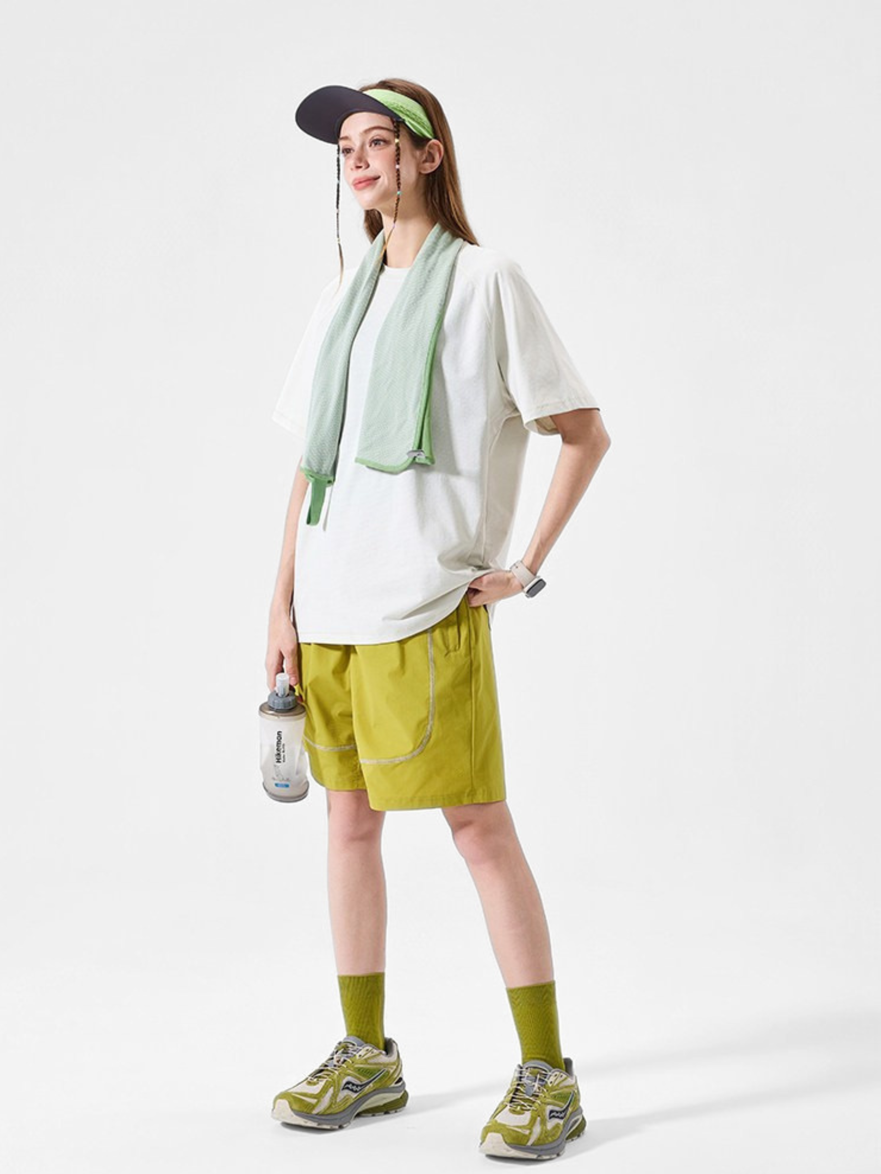 ChillClip - Unisex Water-Repellent Contrast Panel Shorts