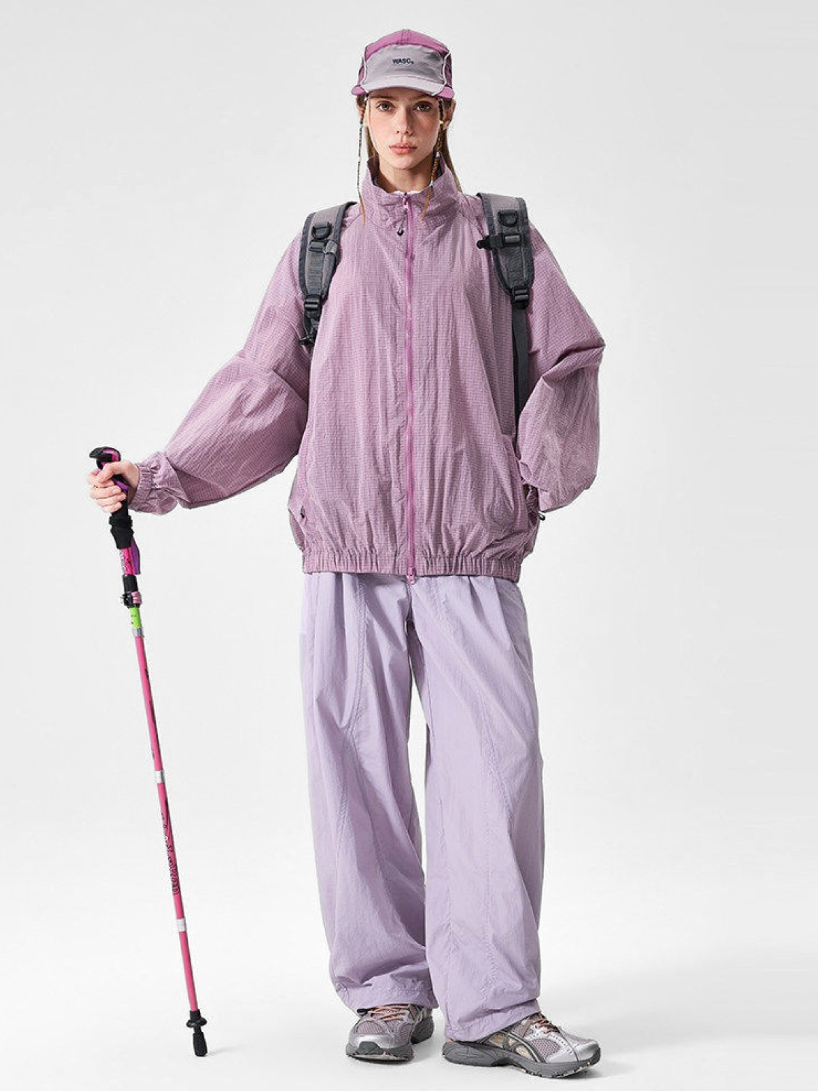 Earthline - Unisex UPF200+ Water-Repellent Breathable Stand Collar Jacket