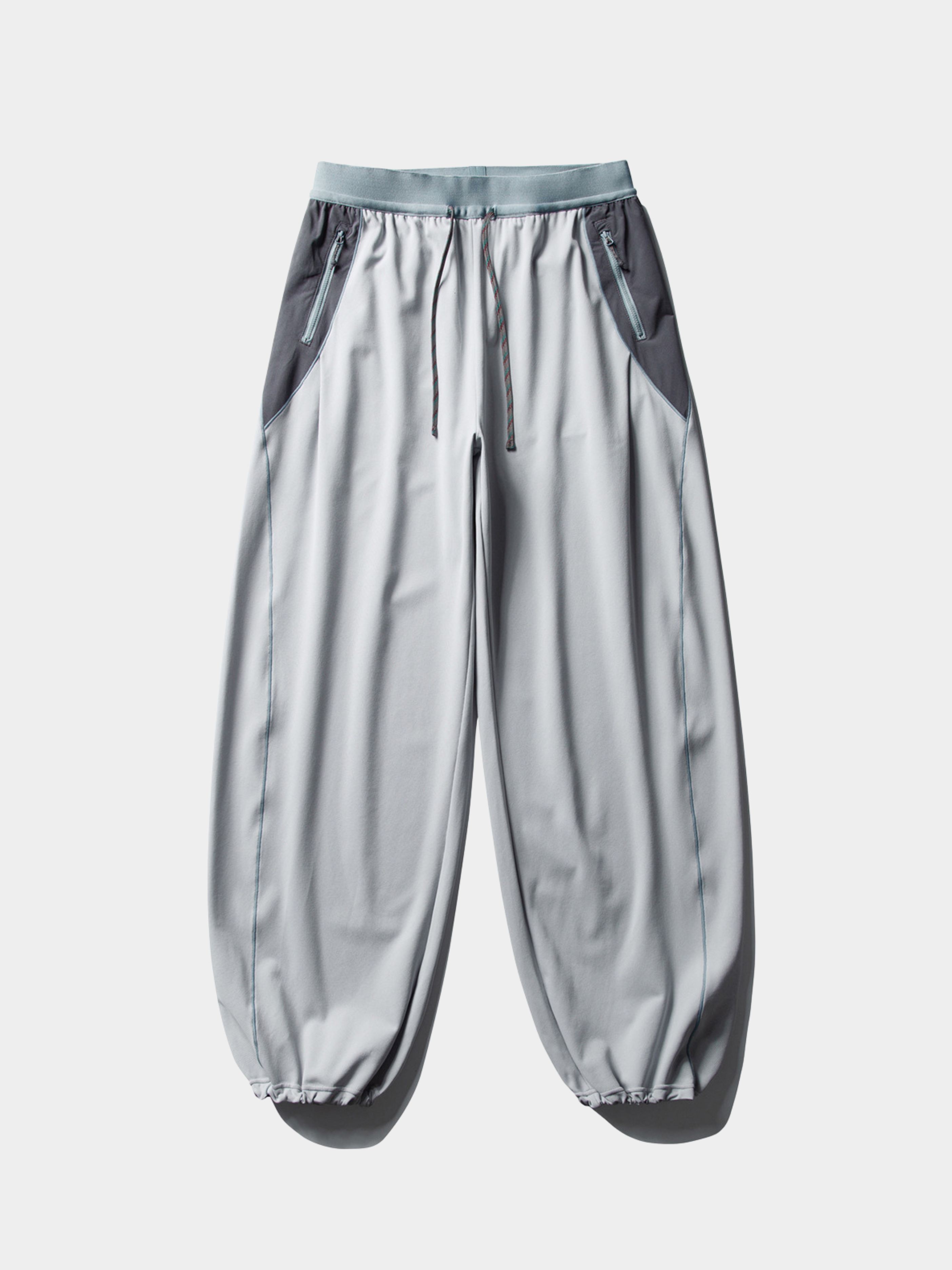 RunFlow - Contrast Stitch Lightweight Quick-Dry Paratrooper Pants