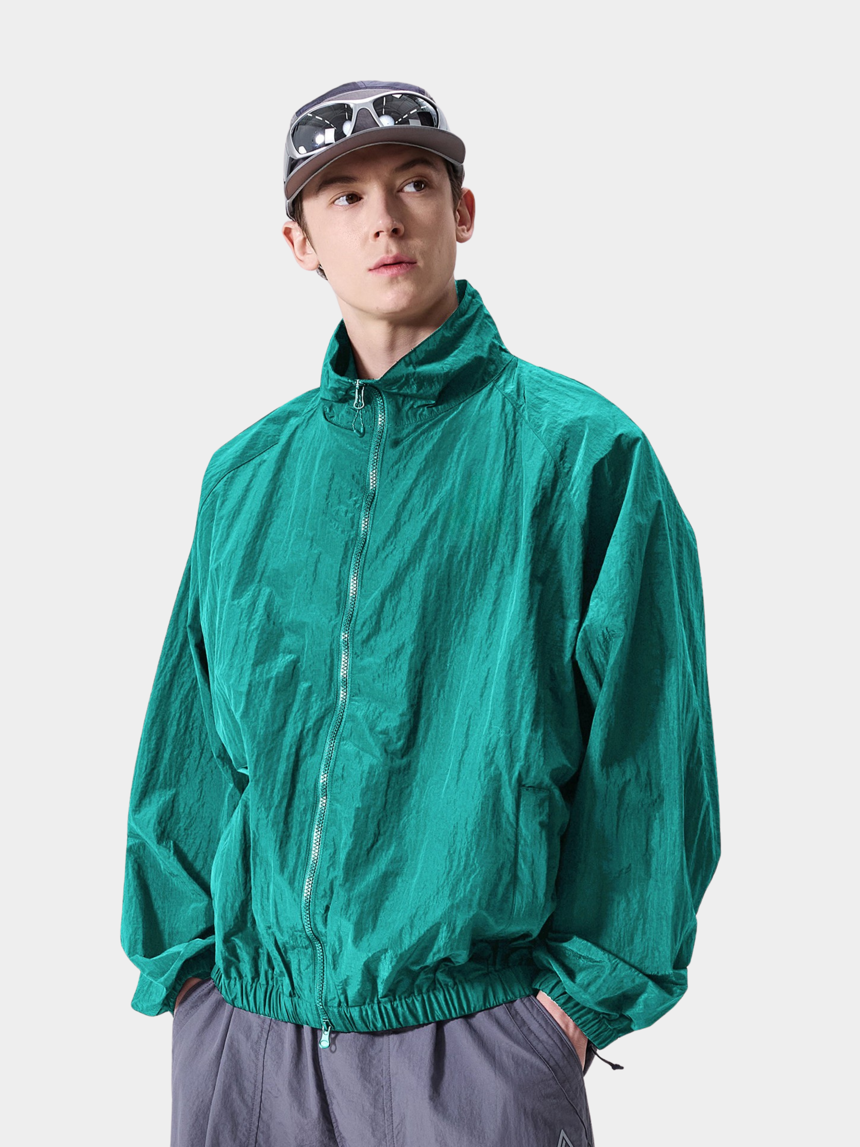 Earthline - UPF200+ Water-Repellent Breathable Stand Collar Jacket