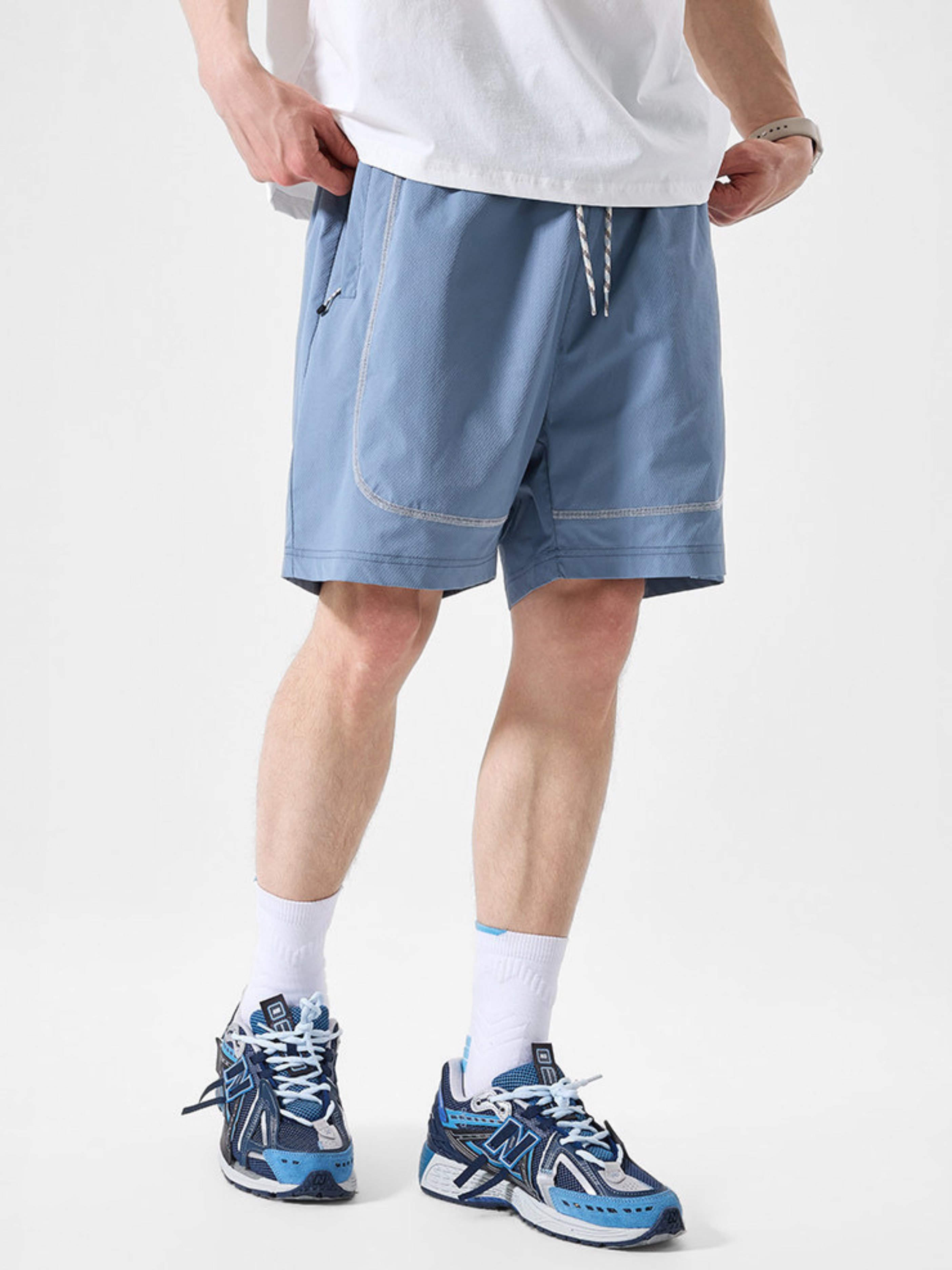 ChillClip - Unisex Water-Repellent Contrast Panel Shorts