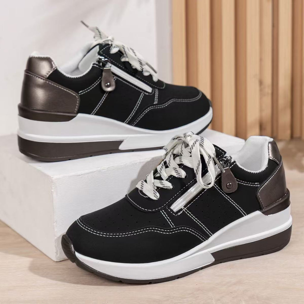 🔥Last Day Promotion 60% OFF - Women's Comfortable Side-Zip Thick-Sole Orthopaedic Sneakers