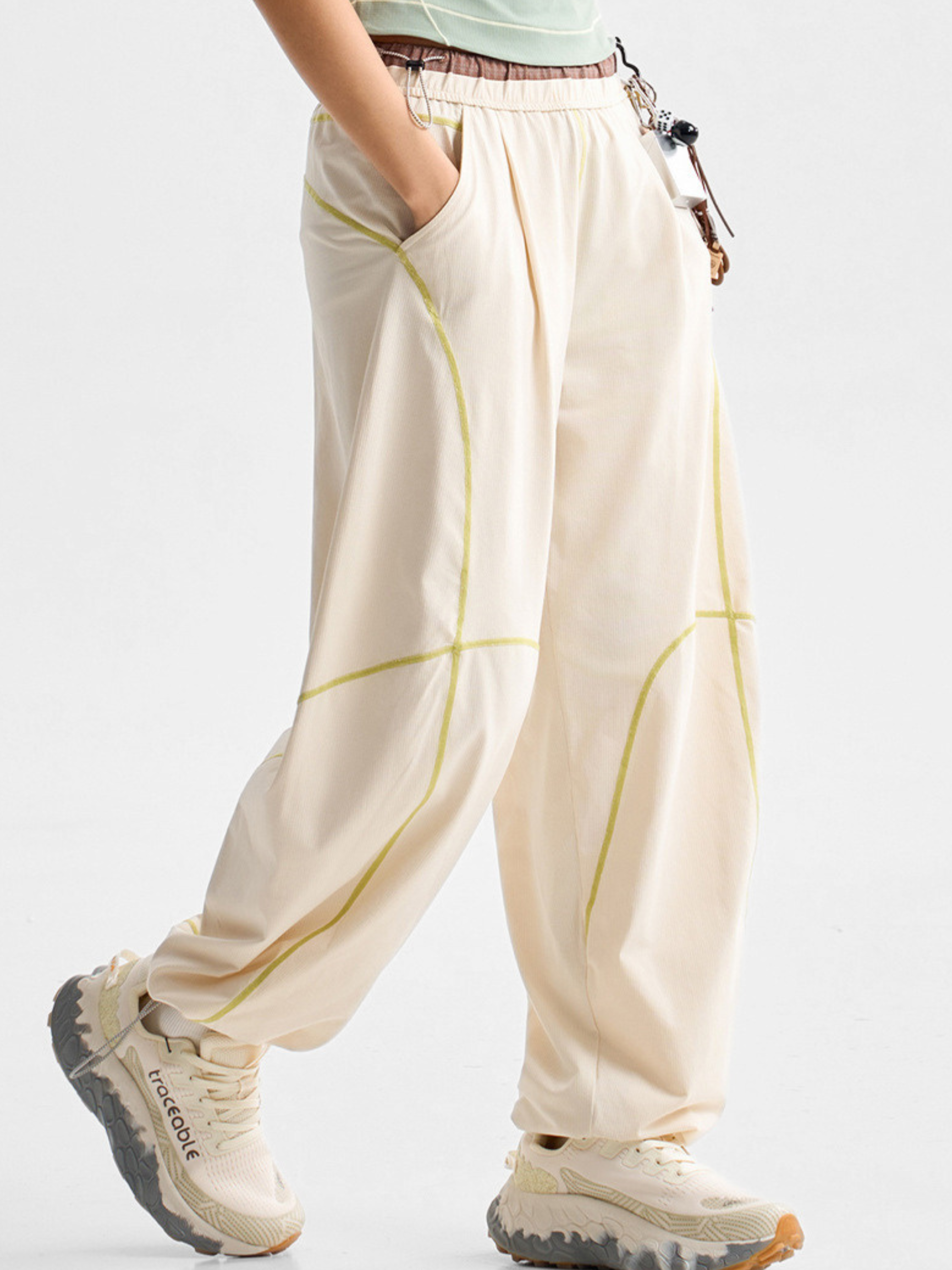 FlintPack - Unisex Water-Repellent Contrast Stitch Hiking Pants