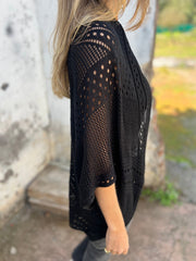 CLEARANCE🔥Women's Hollow Half Sleeve Cardigan